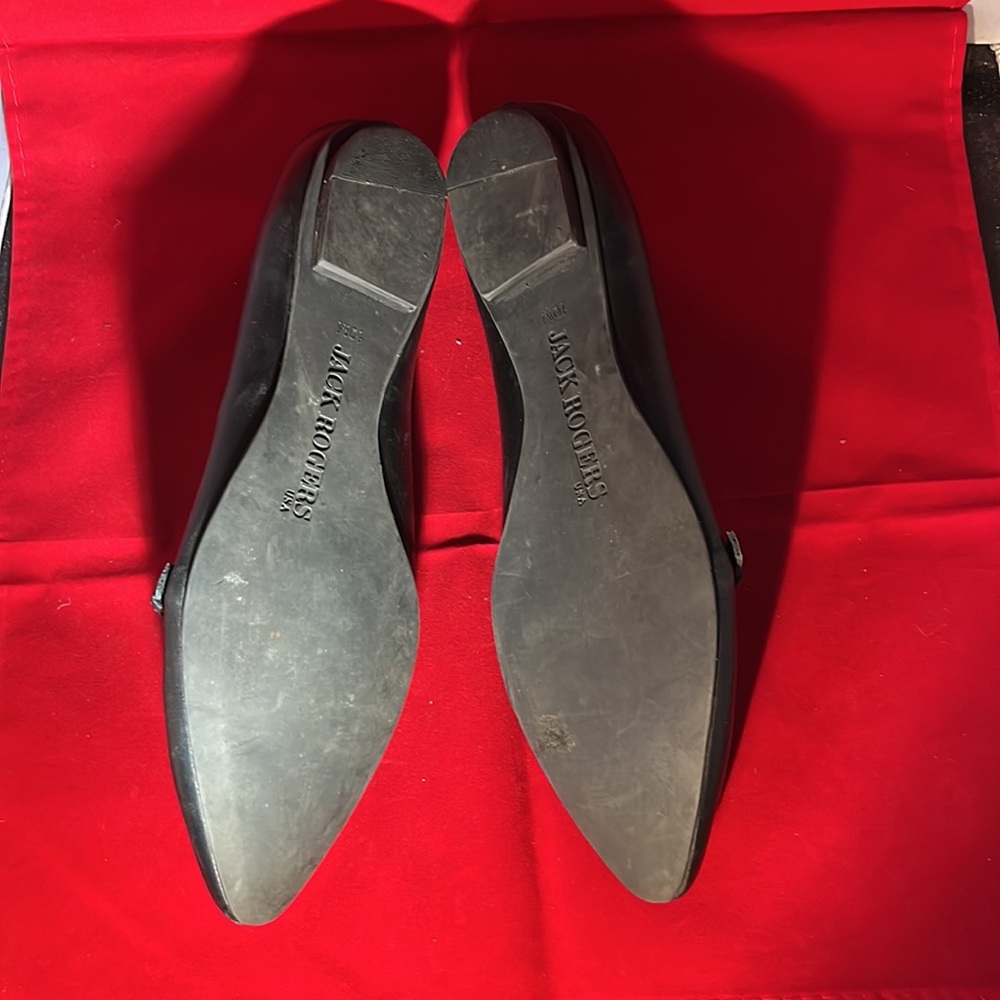 Jack Rogers black leather flats - Picture 4 of 4